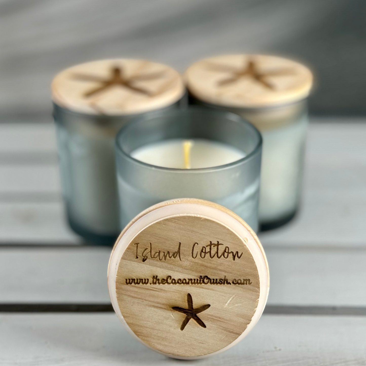 Island Cotton Candle