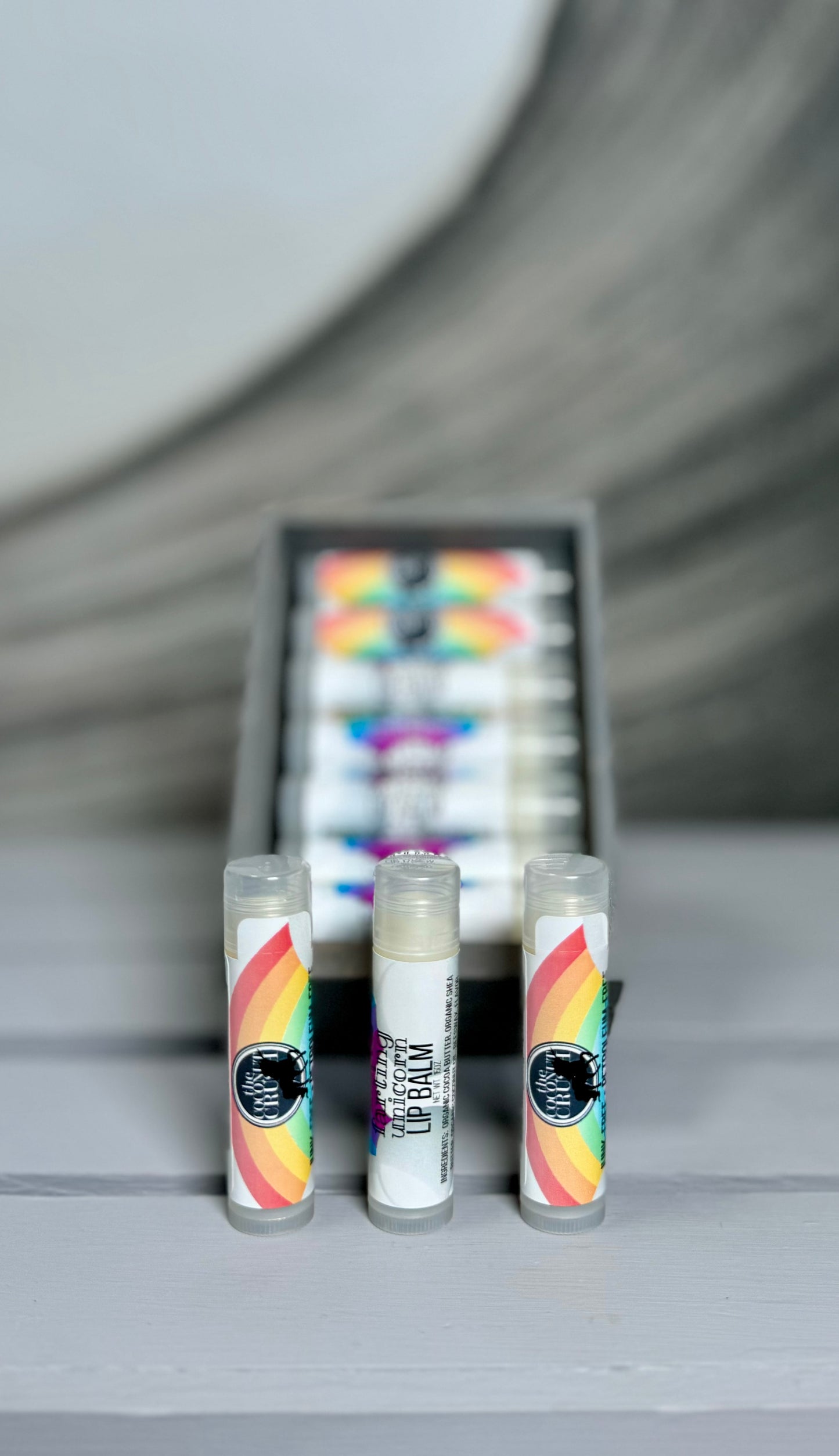 Rainbow Farting Unicorn Lip Balm