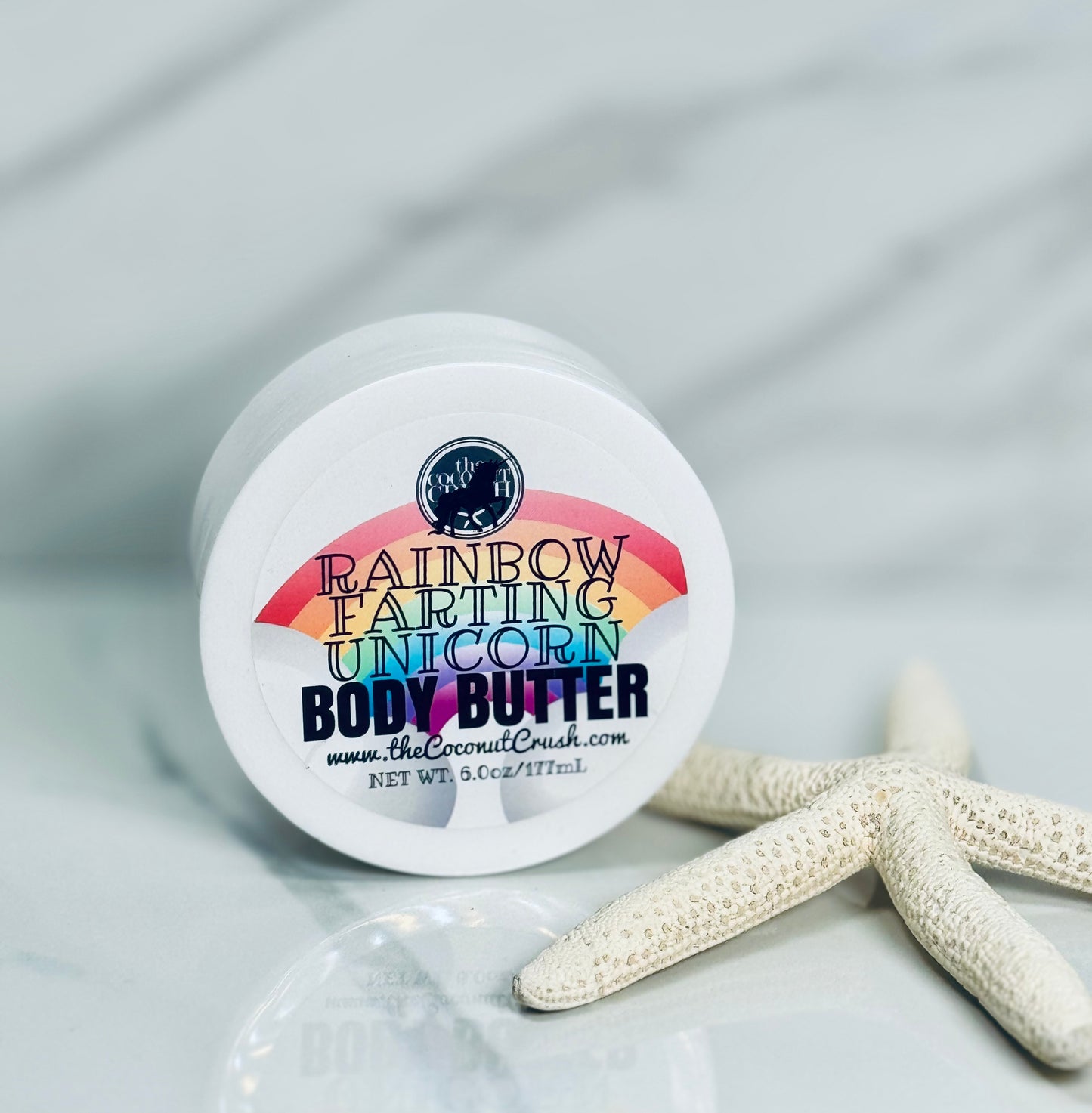 Rainbow Farting Unicorn Body Butter