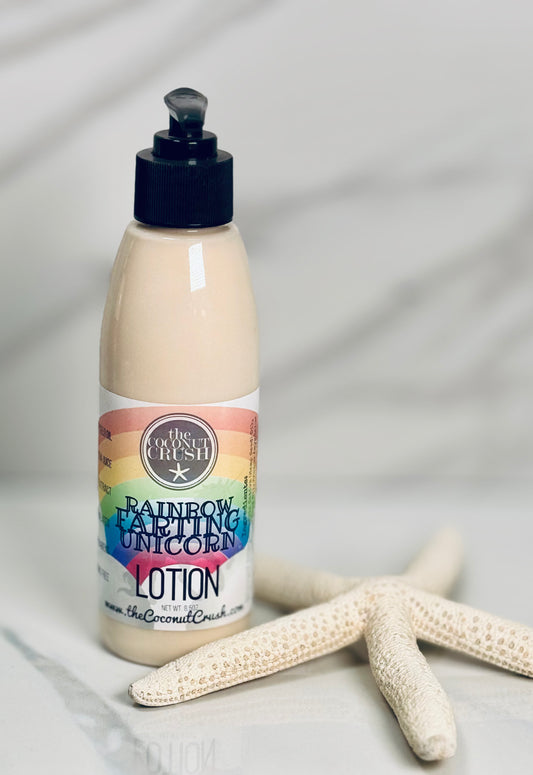 Rainbow Farting Unicorn Body Lotion